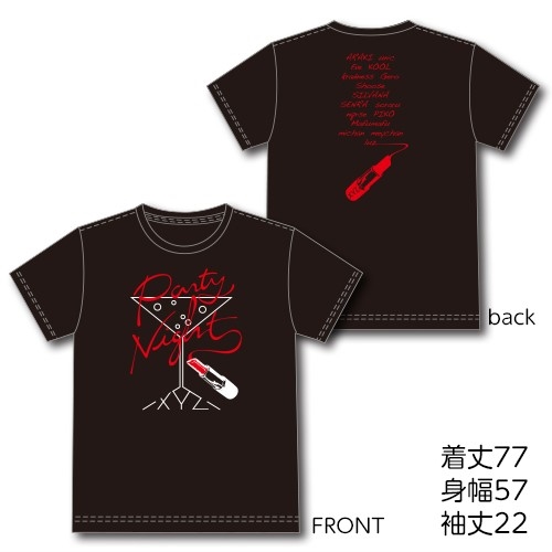 XYZ TOUR 2018 Tシャツ